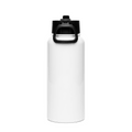 Stainless Steel Water Bottle with a Straw Lid
