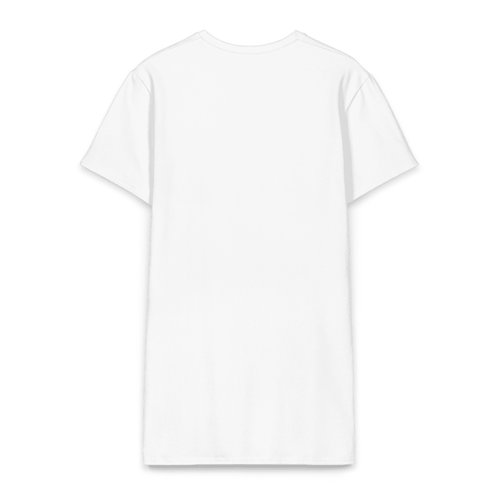 All-Over Print Cotton T-Shirt Dress