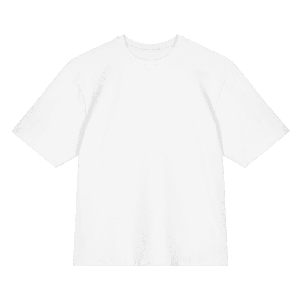 All-Over Print Oversized Cotton T-Shirt
